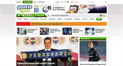 Desktop Screenshot of gazetespor.com