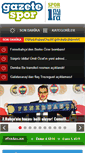 Mobile Screenshot of gazetespor.com